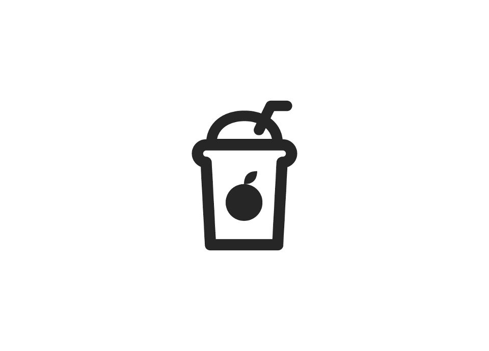 Pictogramme Smoothie vert