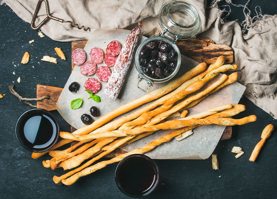 Recette de gressins fins | Smeg