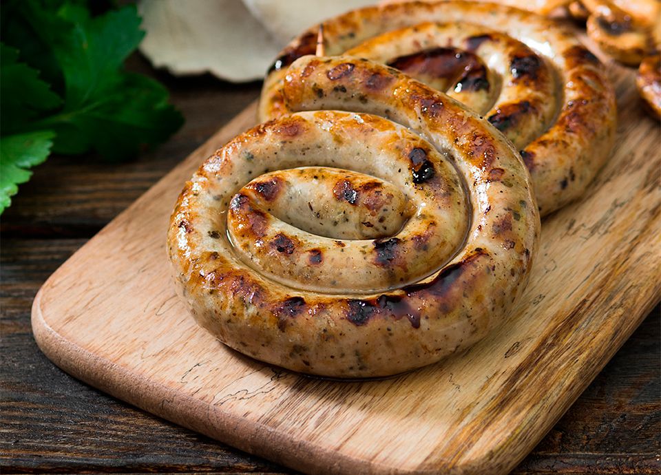 Baked sausages recipe| Smeg