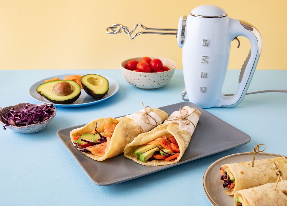 Recipe for avocado wrap | Smeg