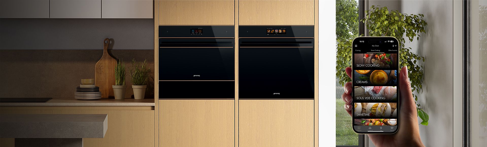 smeg connect application produit connectés smeg