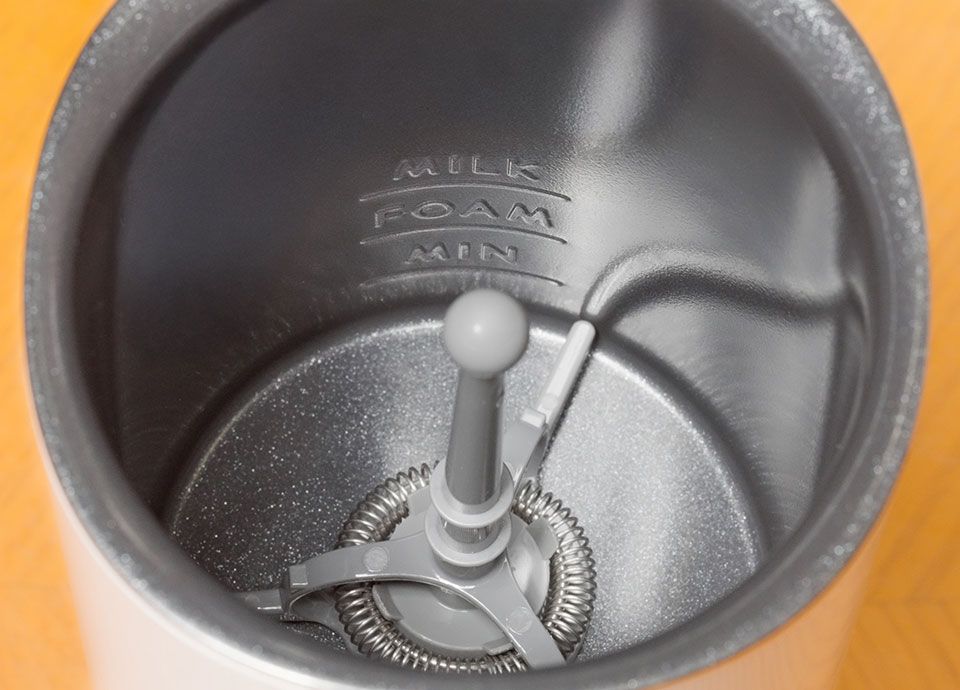 Measure with ease. Froth with precision