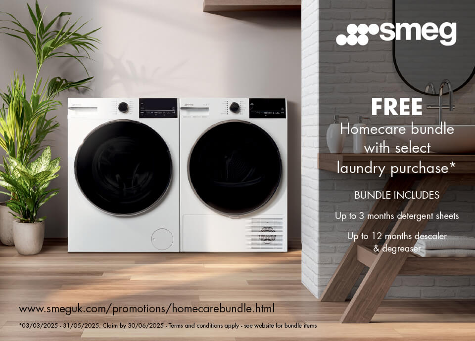 FREE HOMECARE BUNDLE WITH WASHING MACHINE OR WASHER DRYER PURCHASE