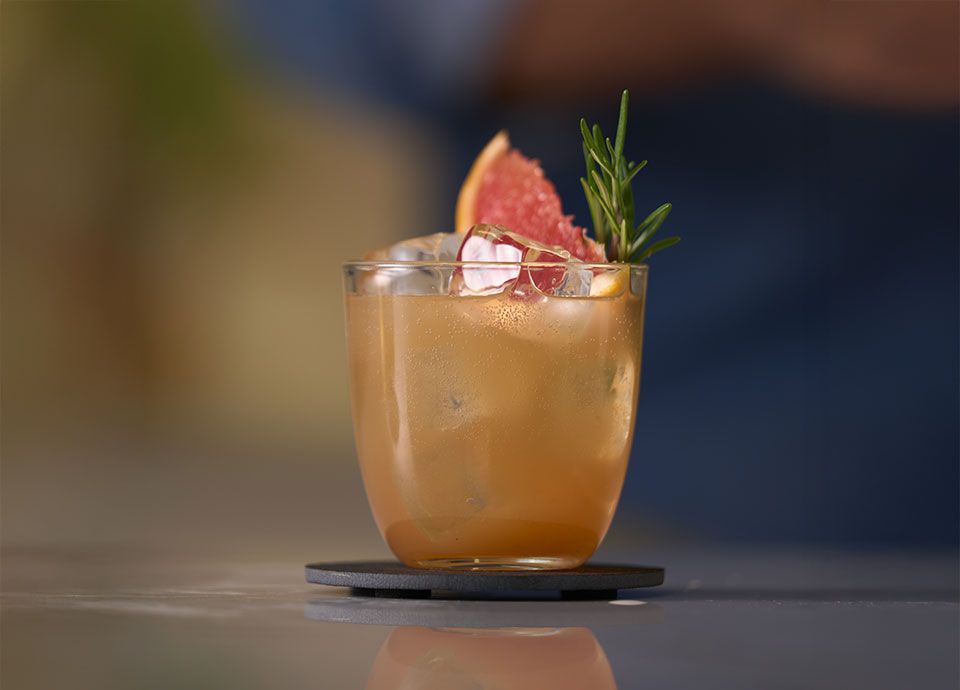 Sparkling Grapefruit Cocktail
