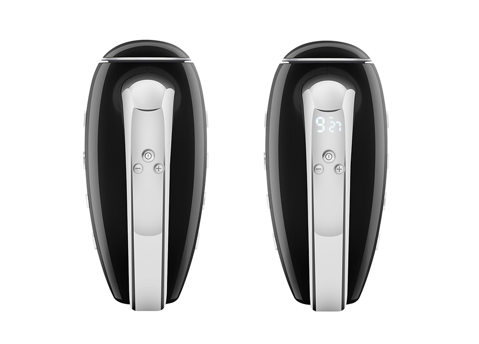 Electric hand mixer in black