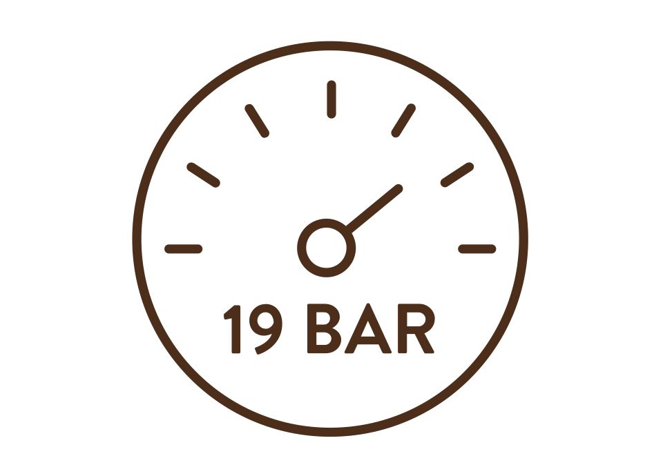 Pump pressure 19 bar