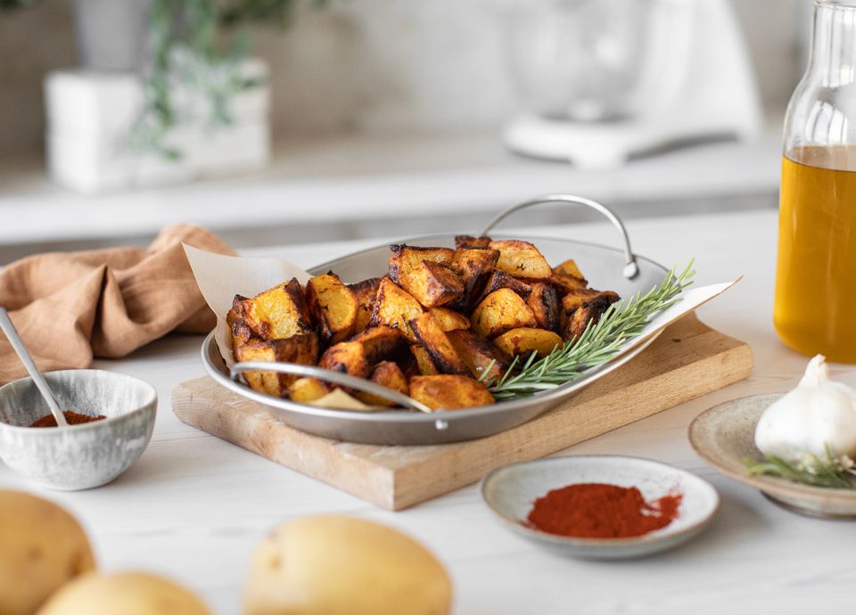 Recette de Pommes de terre épicées | Smeg France