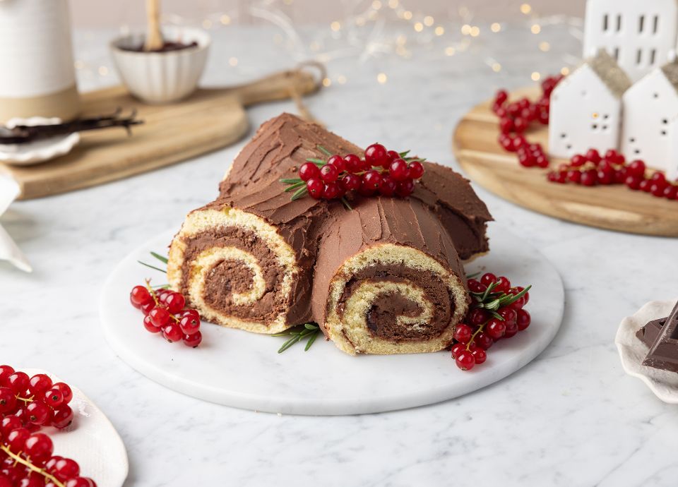 Cholocate yule log recipe