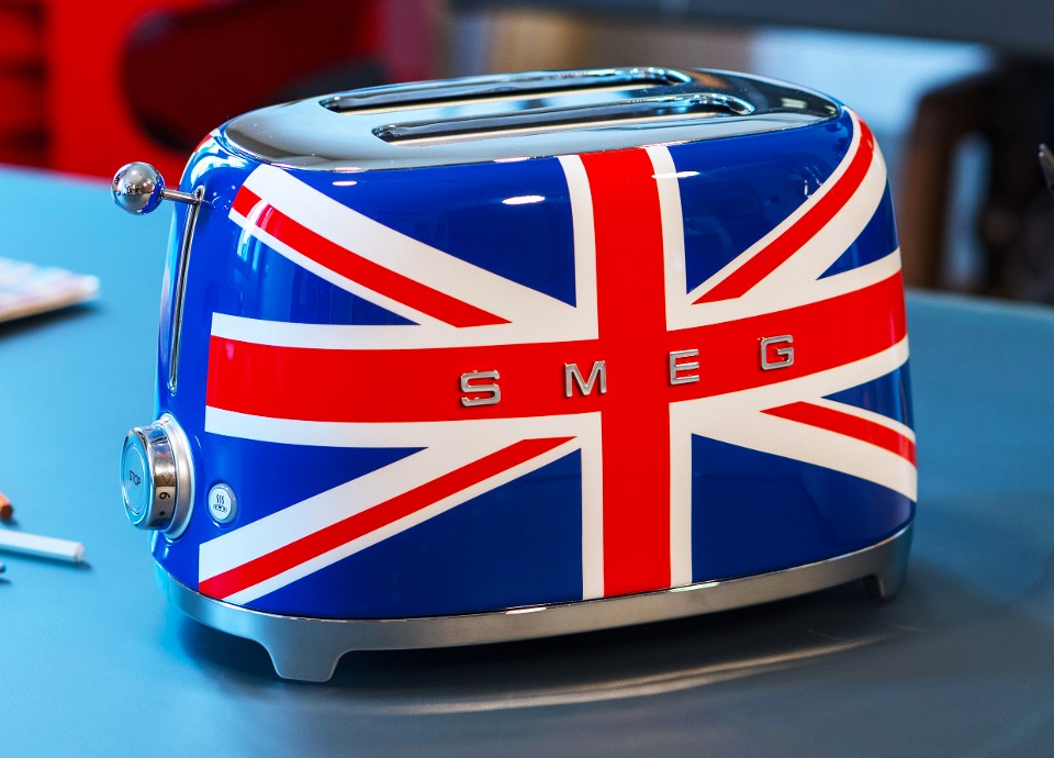 SMEG UNION JACK TOASTER